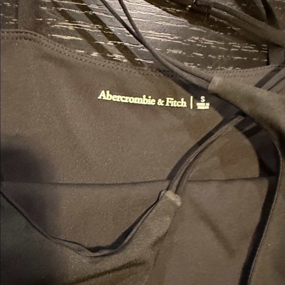 Abercrombie & Fitch Black Slip Dress NWOT - Picture 3 of 7